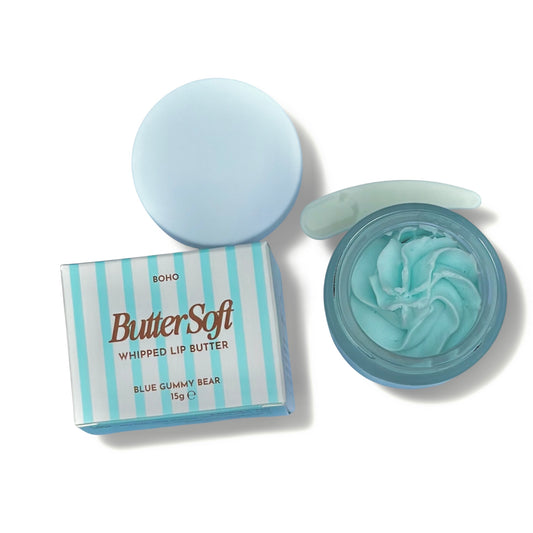 Blue Gummy Bear Lip Butter – Vegan, Candy-Scented Lip Balm