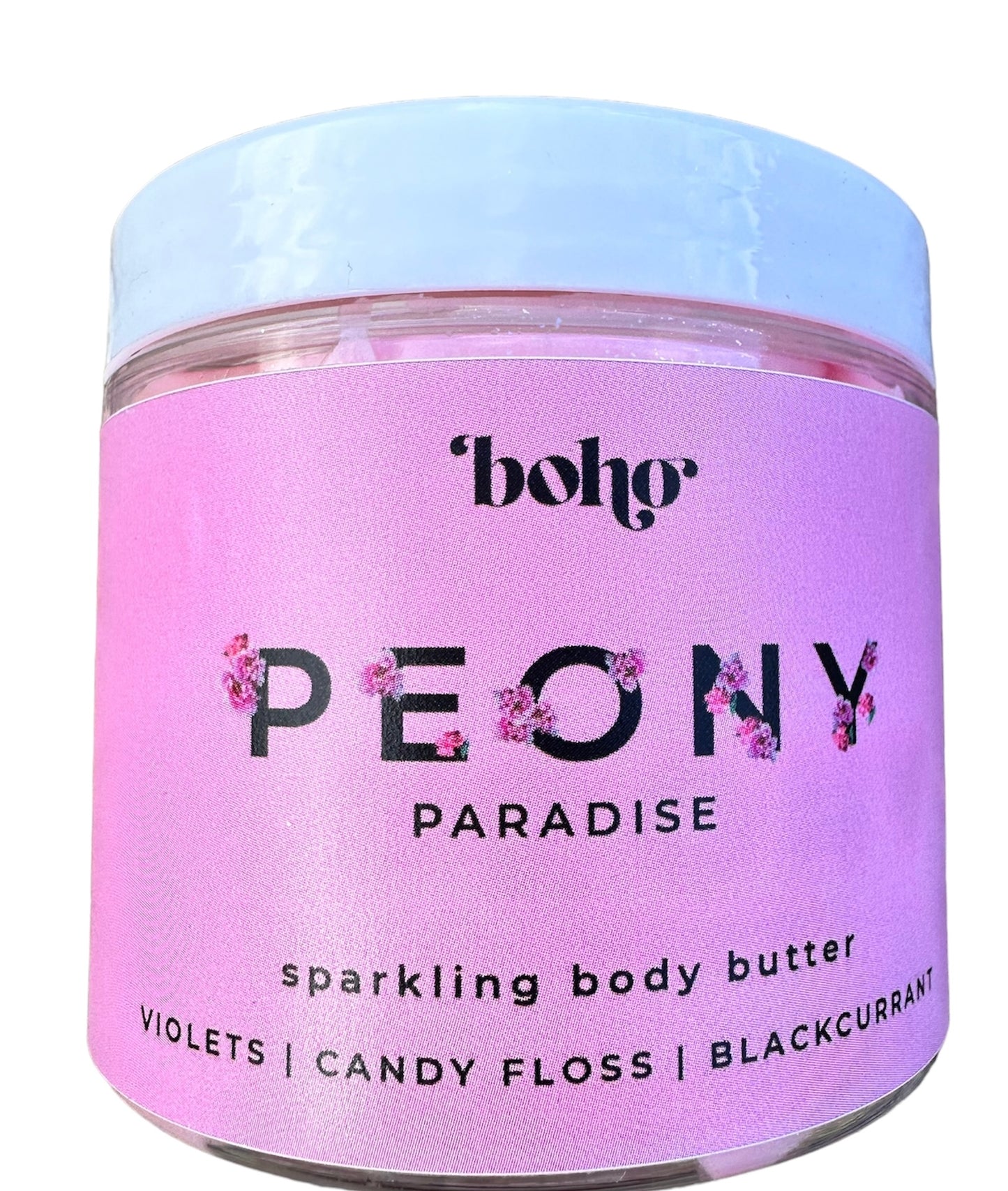 Peony Paradise Sparkling Whipped Body Butter XL Size 200ml