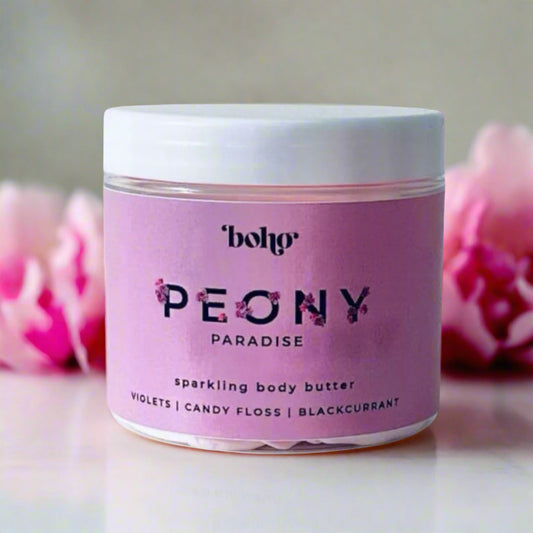 Peony Paradise Sparkling Whipped Body Butter XL Size 200ml